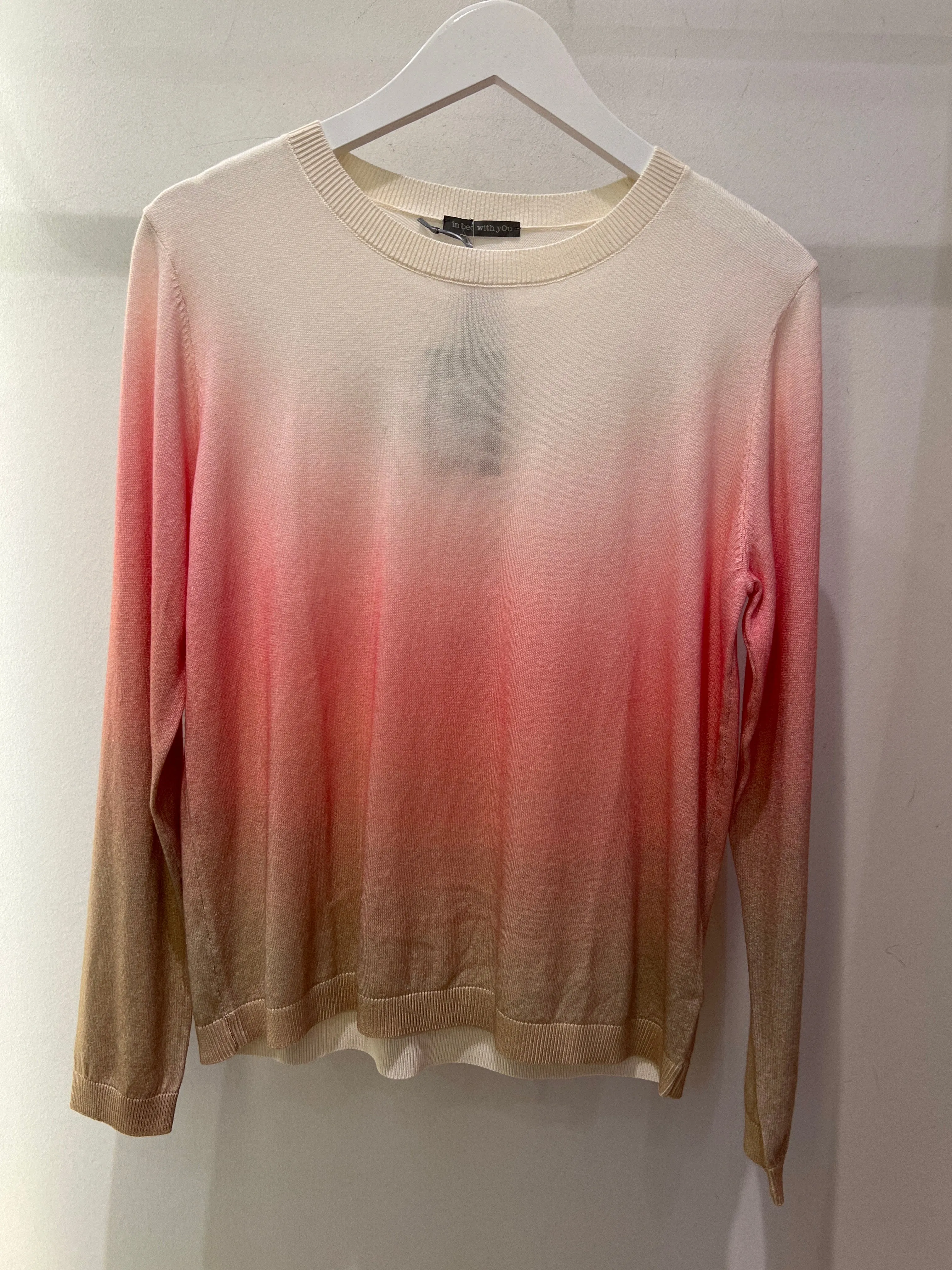 Abstract Crewneck Jumper