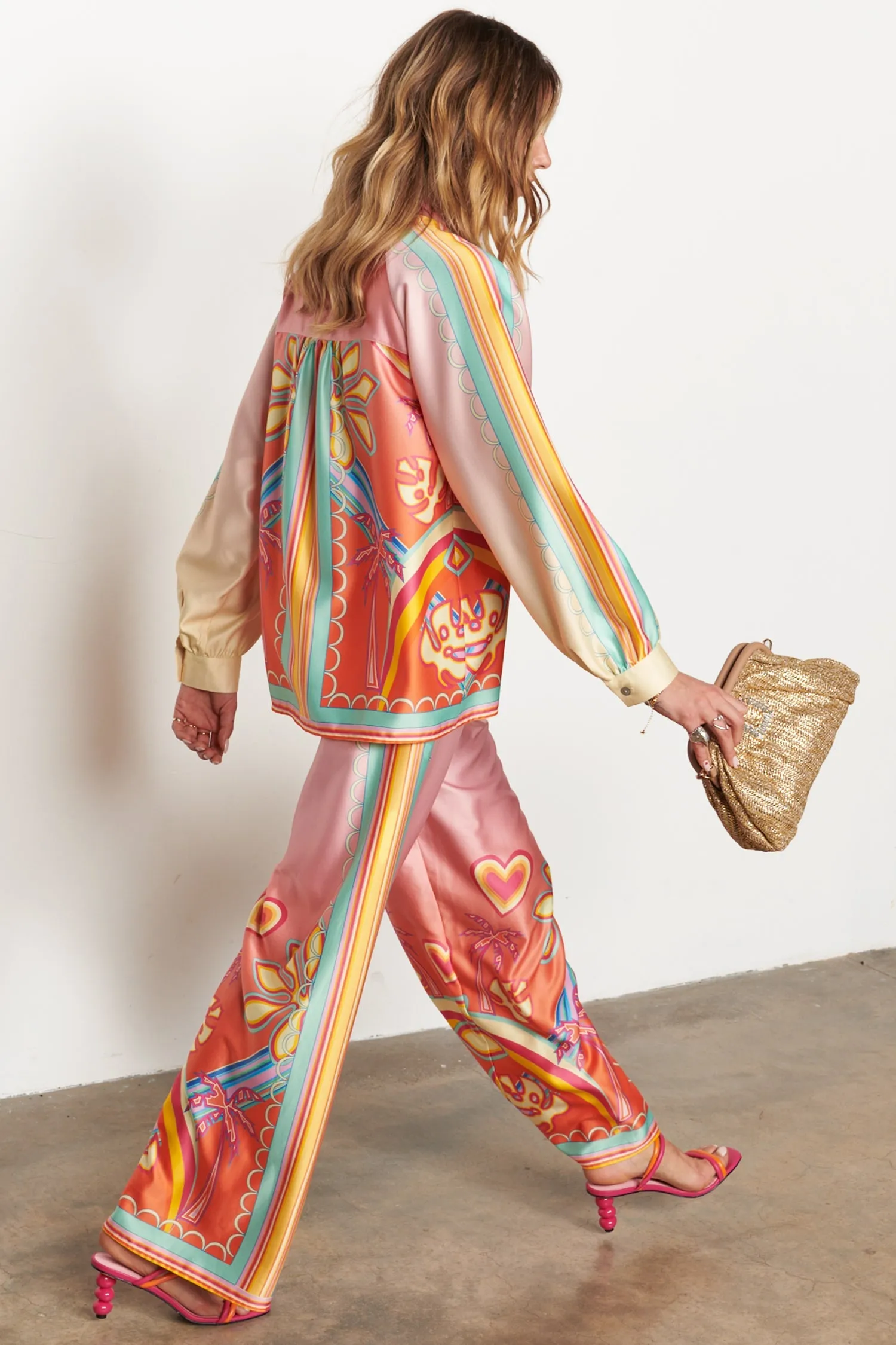 Amelie Wide Leg Trousers