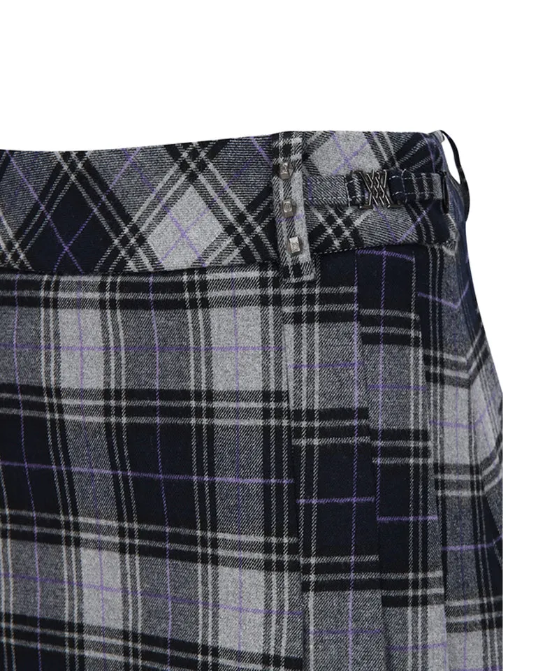 ANEW Golf Women's Asymmetery Pleats SQ - Lavender