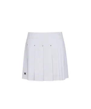 ANEW Golf Women's SP Essential Pleated Skirt - White