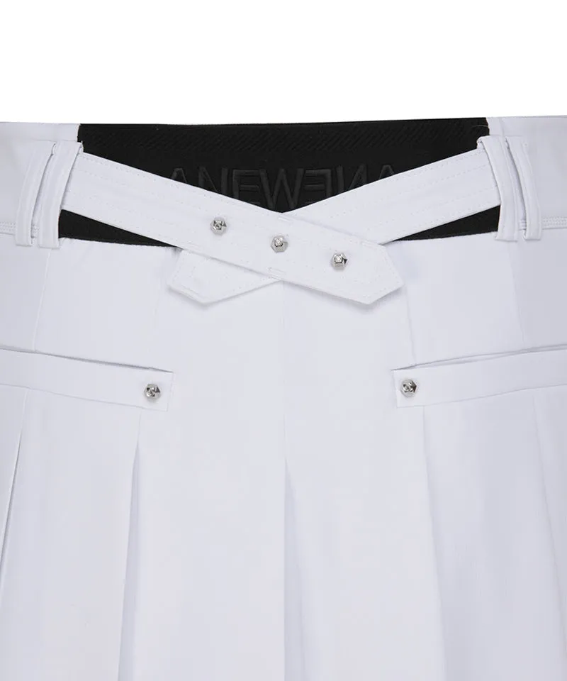 ANEW Golf Women's SP Essential Pleated Skirt - White