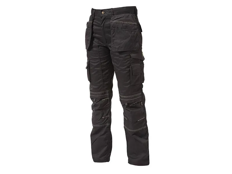 Apache Black Holster Trousers Waist 36In Leg 29In