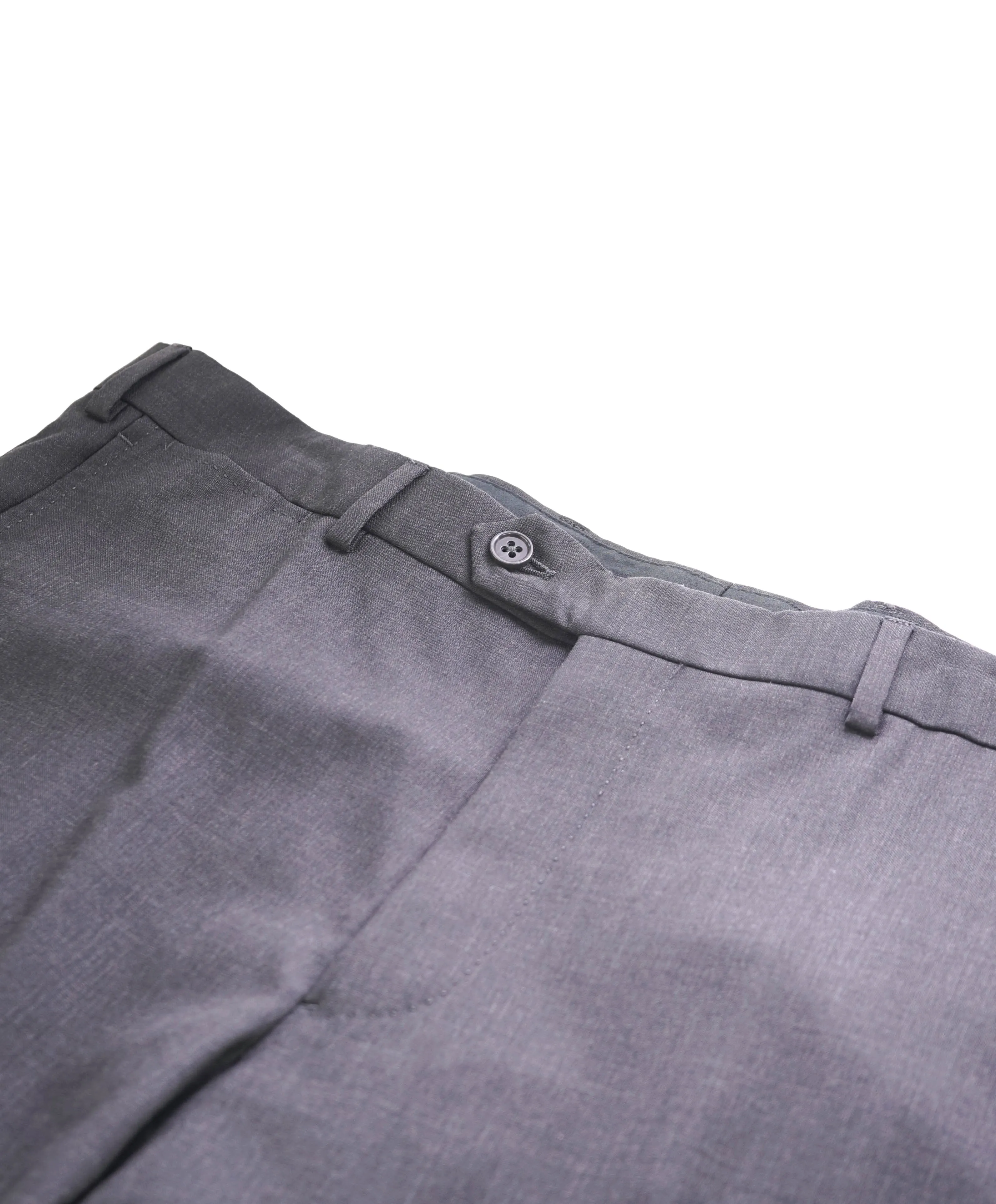 ARMANI COLLEZIONI - Gray *CLOSET STAPLE* Wool Flat Front Dress Pants - 37W