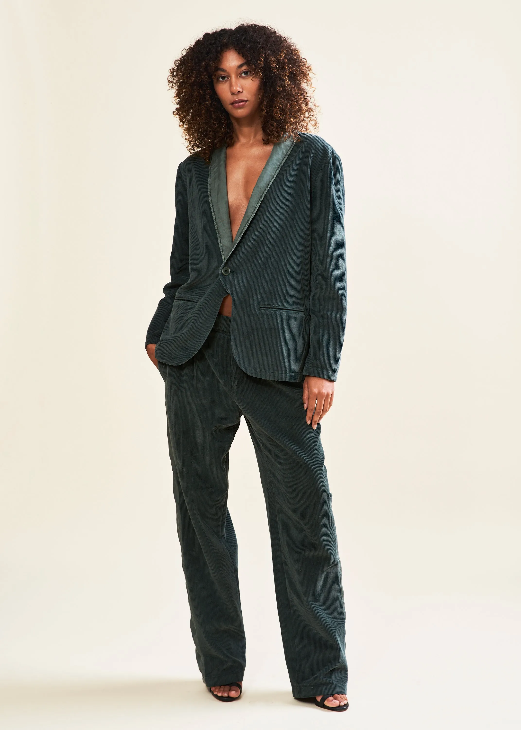 Asmeret Corduroy Suit Jacket