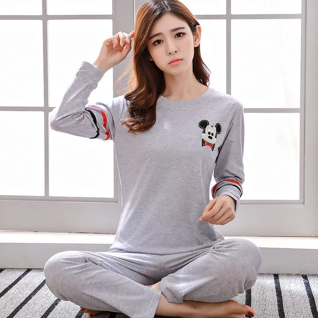 Autumn winter Pajamas Sets