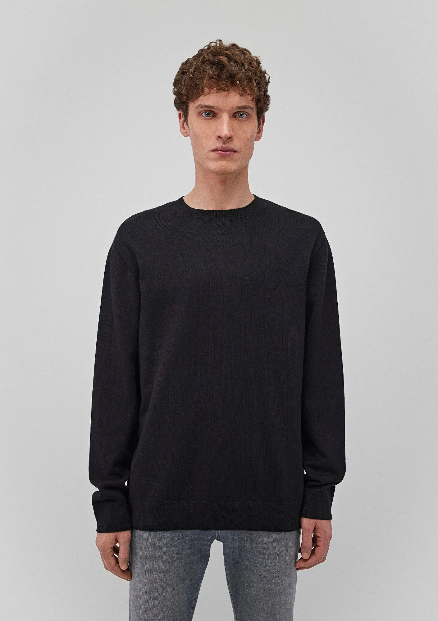 Black Crewneck Sweater