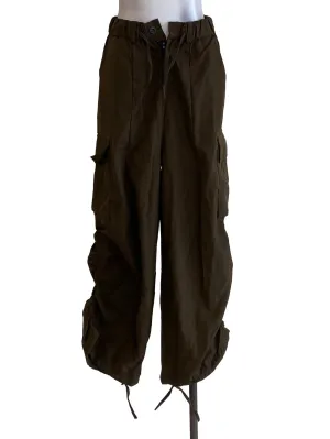 Black Plain Pleated Skirt