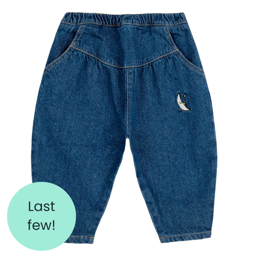 Blue Moon Denim Baggy Trousers