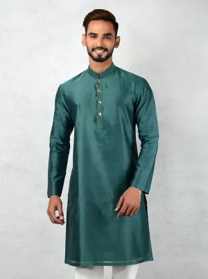 Bottle Green Kurta Set | TULA