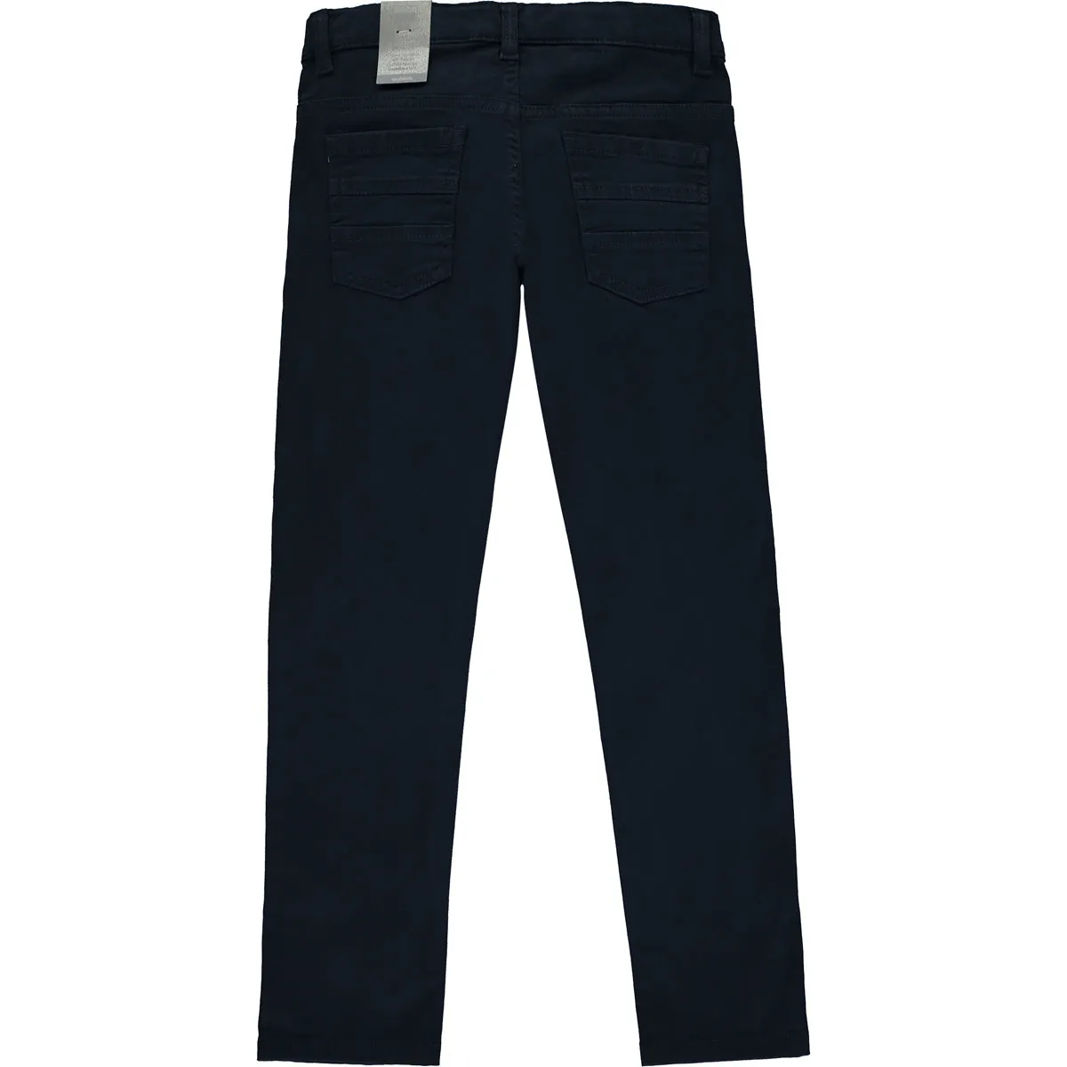 Boys Navy Blue Cotton Trousers