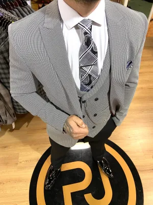 Bruno 1 - Grey 3 Piece Suit
