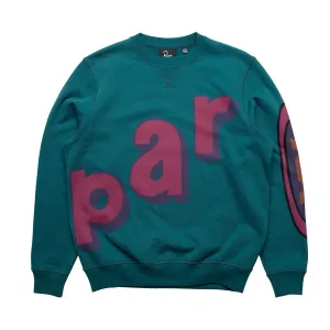 By Parra Loudness Crewneck Sweatshirt 'Coral Blue'