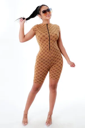 Camel Romper