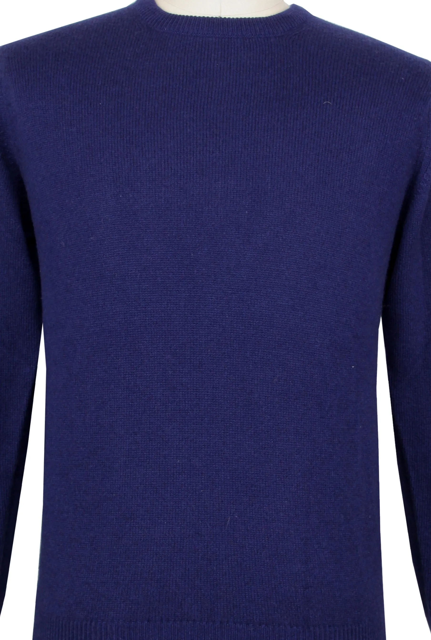 Cesare Attolini Navy Blue Crewneck Sweater