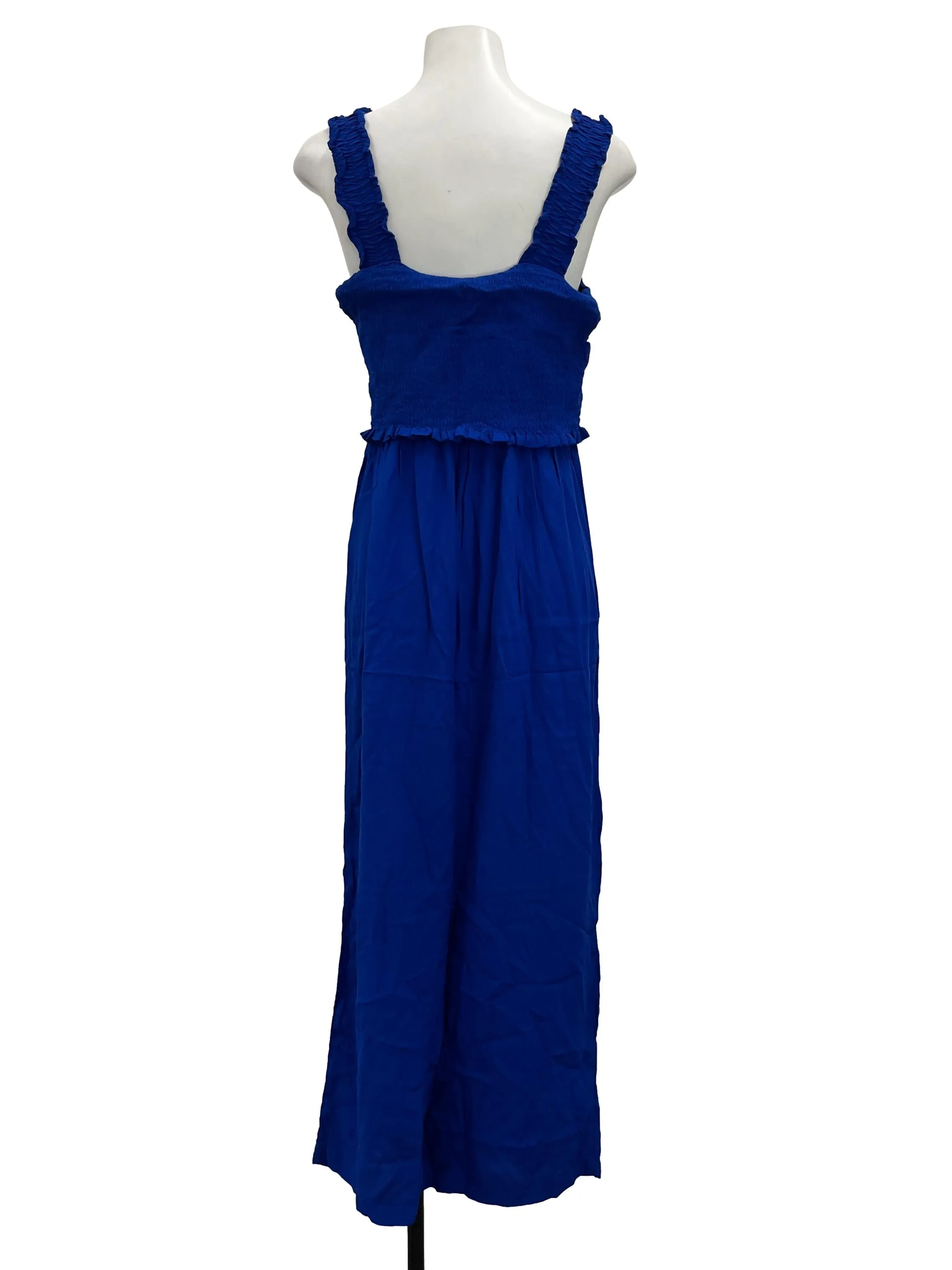Cobalt Blue Sleeveless Romper