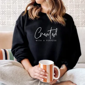 Created with a Purpose Crewneck S