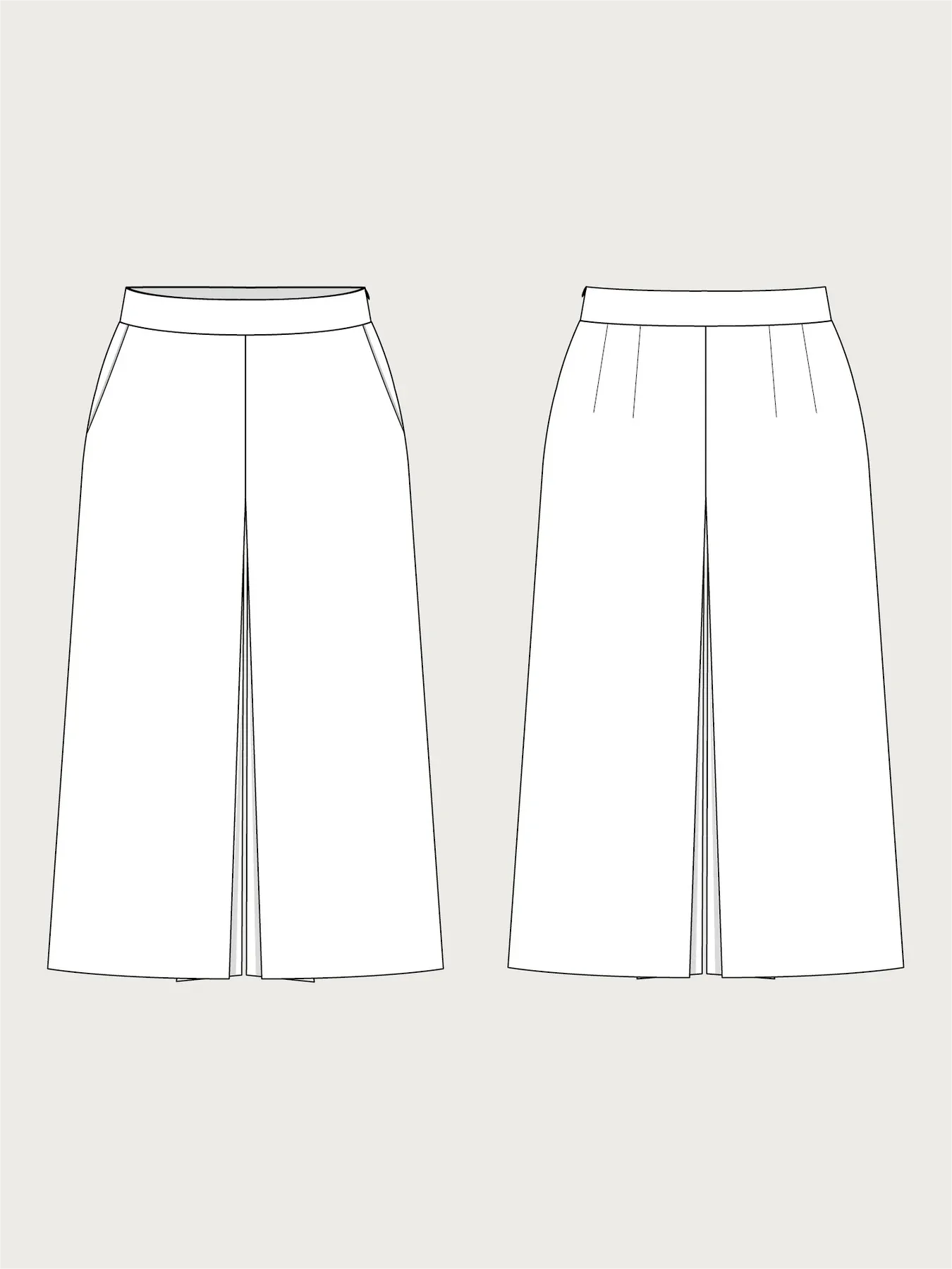 CULOTTES PATTERN -- The Assembly Line Patterns