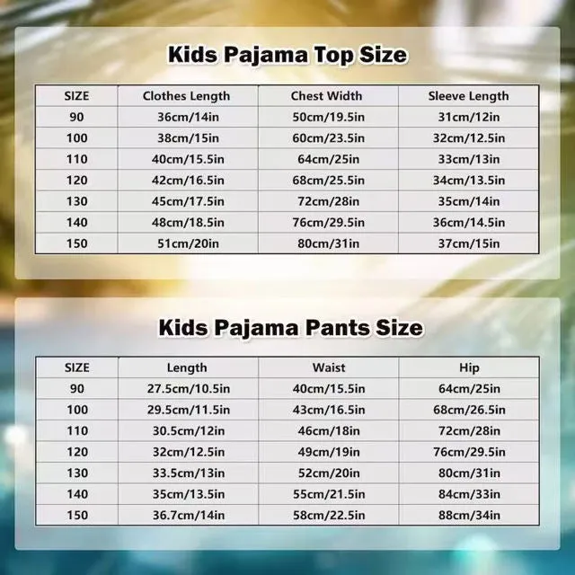 Custom Photo Pajama Set Dad and Kids