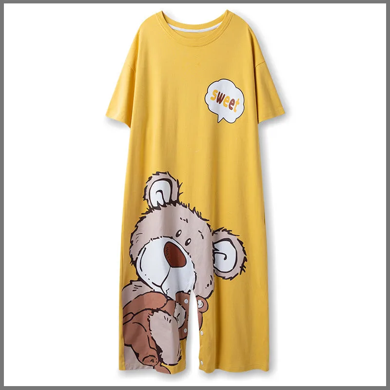 CUTE CARTOON ONE PIECE PAJAMAS UB3173
