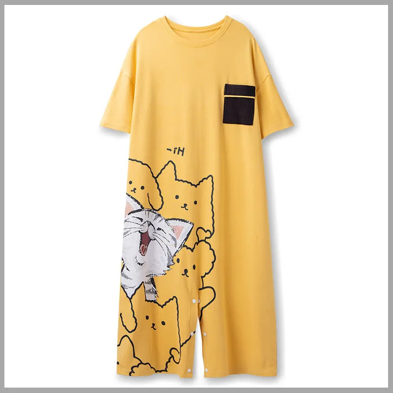 CUTE CARTOON ONE PIECE PAJAMAS UB3173
