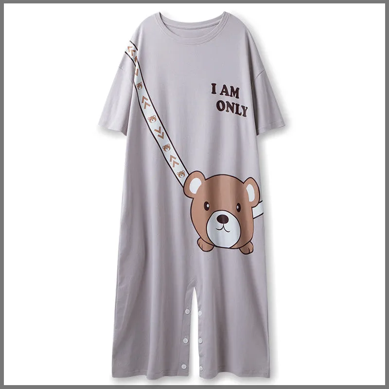 CUTE CARTOON ONE PIECE PAJAMAS UB3173