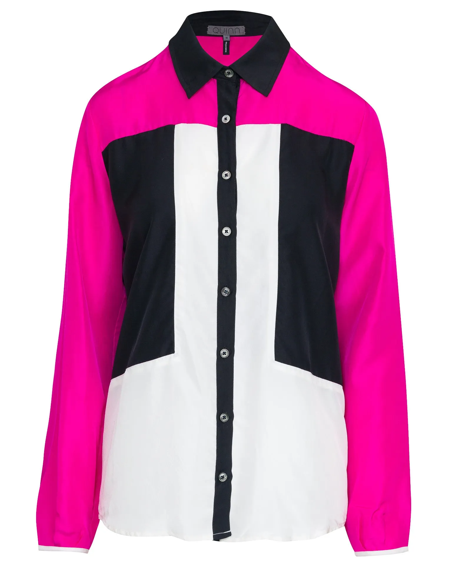 Doris Silk Button Down