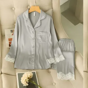 Dream Satin Pajamas Set 2.0 (Faux Silk)