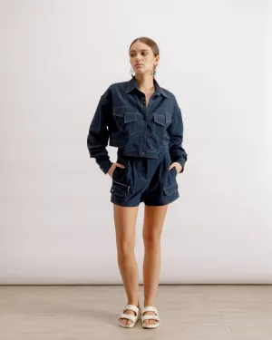 Dusk Pleated Shorts