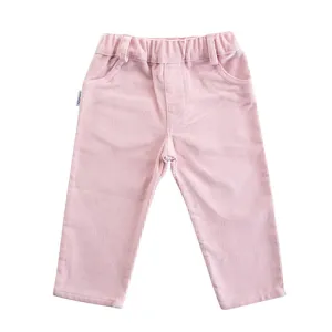 Dusty pink cord trousers