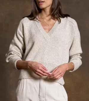 Eden Deep V Sweater | Rowan