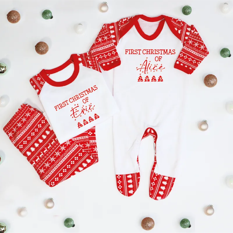 First Christmas as Mummy and Daddy Pyjamas
