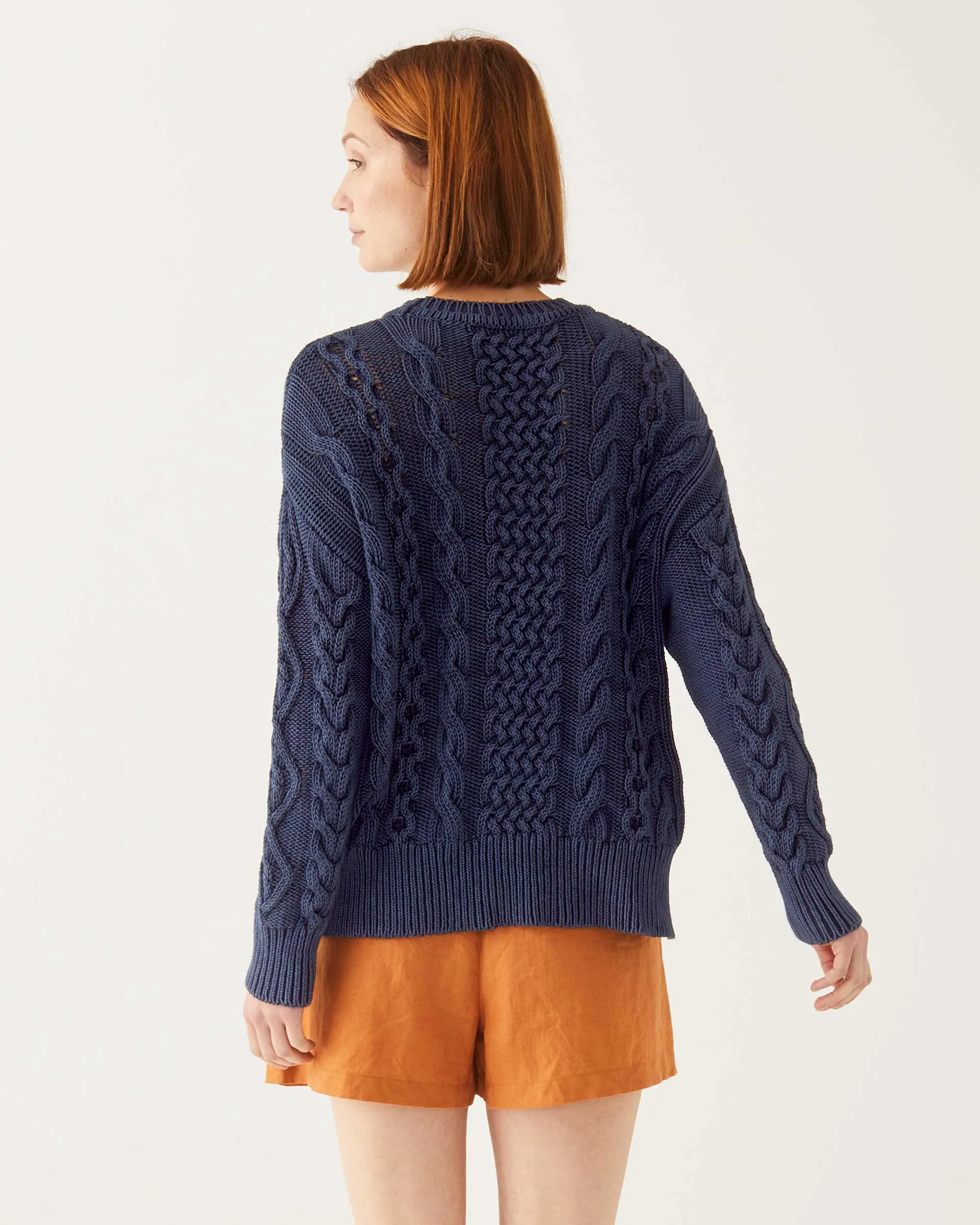 Fisherman Crewneck Pullover