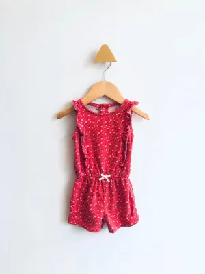 Floral Romper Shorts // 9M