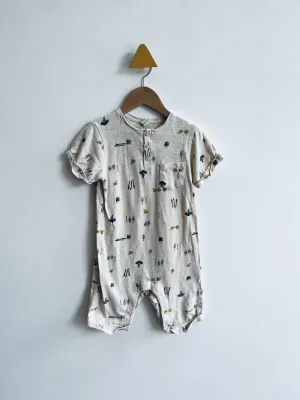 Gardening Romper // 2-3Y