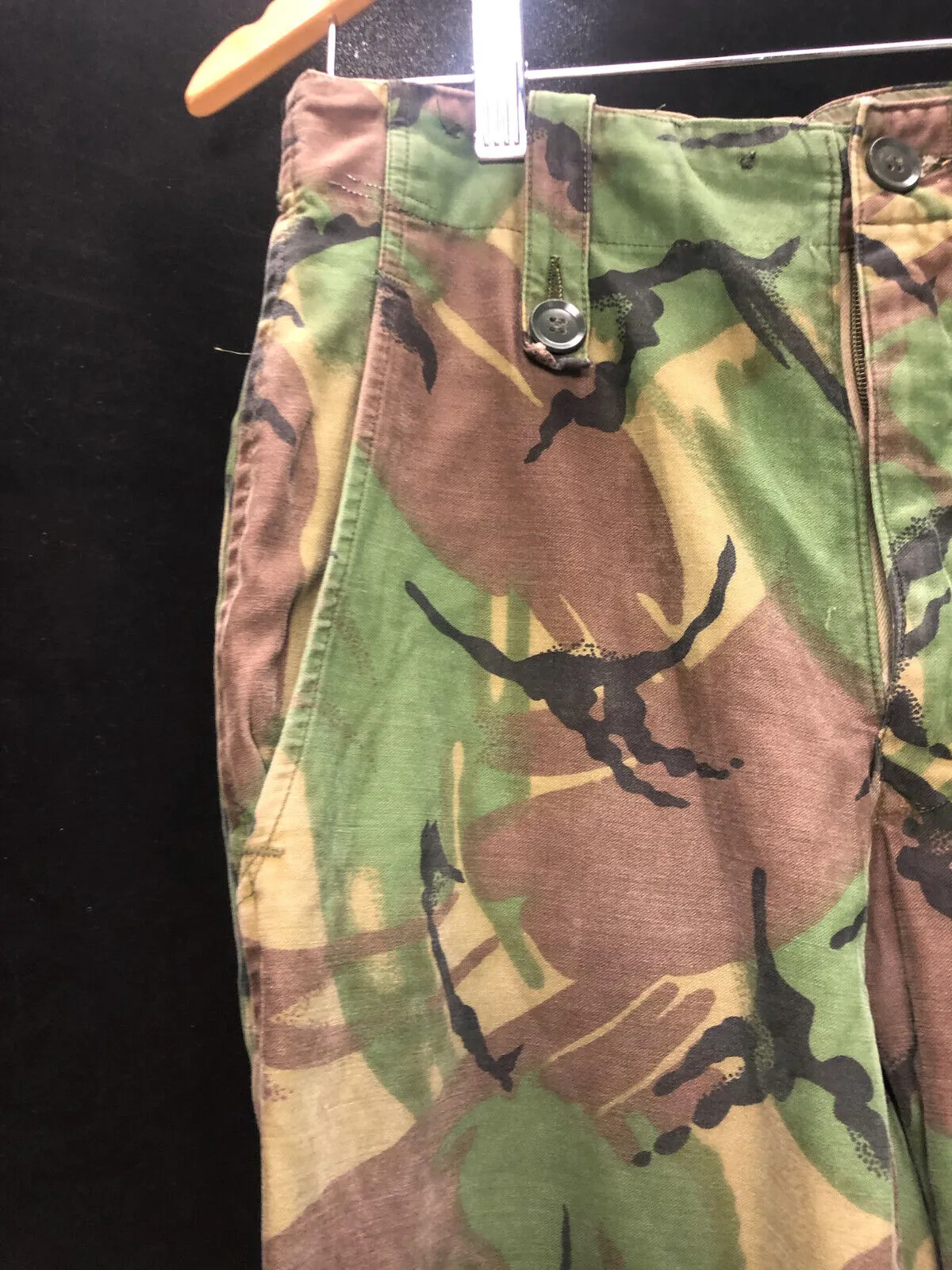 Genuine British Army Rare Cadet Forces 68 Pattern DPM Trousers - Size 28" Waist