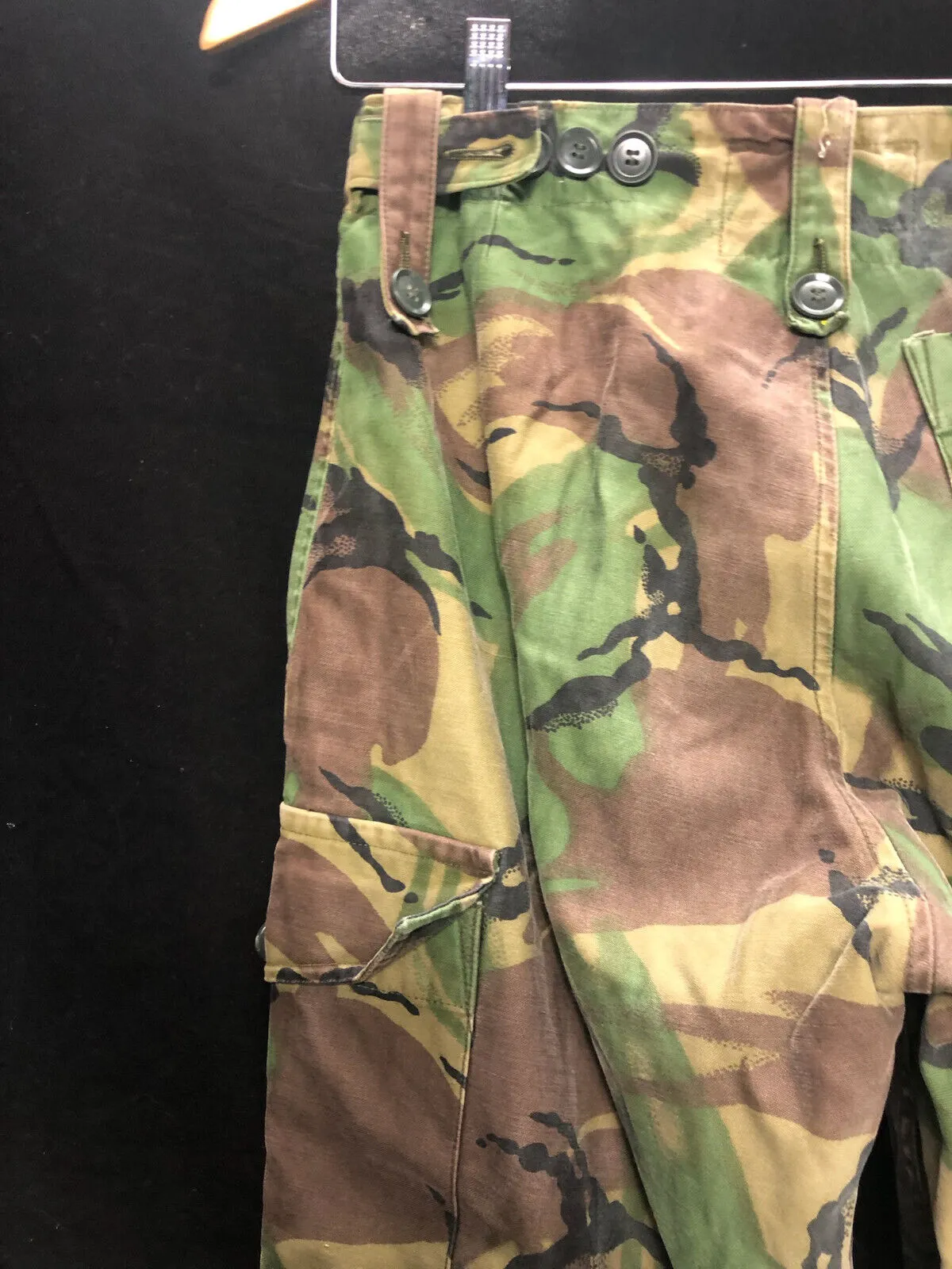 Genuine British Army Rare Cadet Forces 68 Pattern DPM Trousers - Size 28" Waist