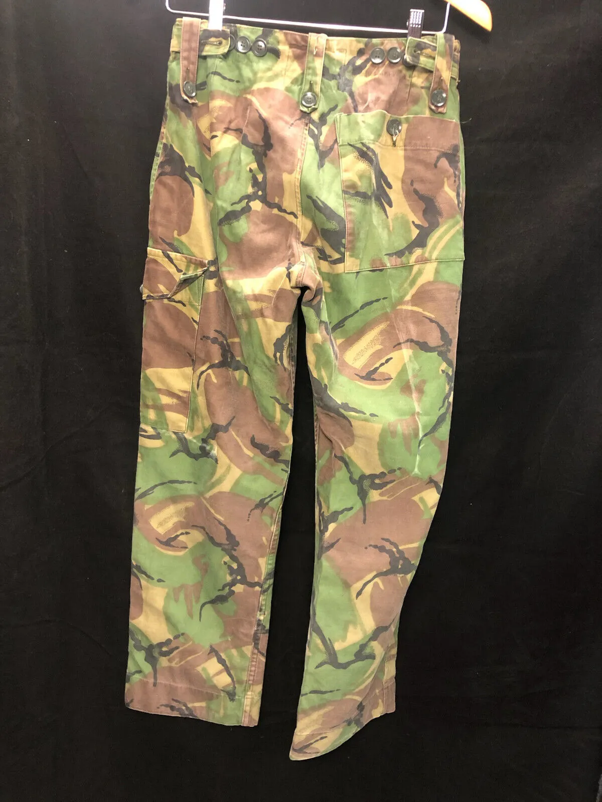 Genuine British Army Rare Cadet Forces 68 Pattern DPM Trousers - Size 28" Waist