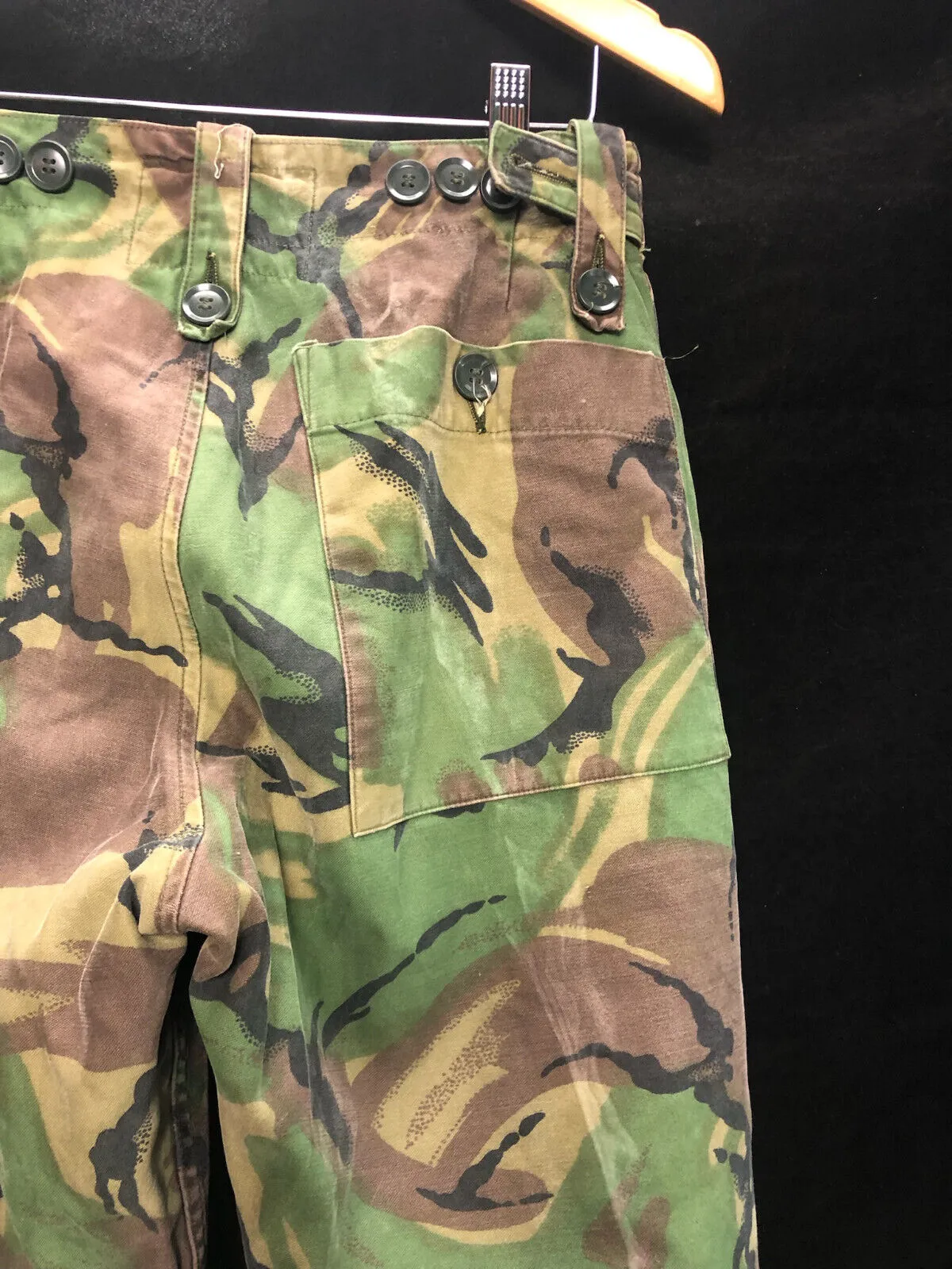 Genuine British Army Rare Cadet Forces 68 Pattern DPM Trousers - Size 28" Waist