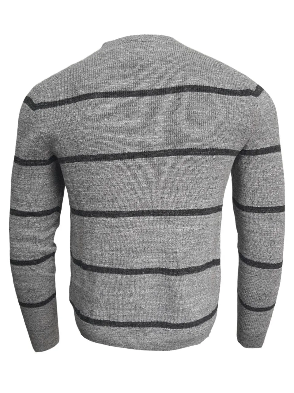 GRAYERS Men's Grey Heather Round Neck Cotton Sweater #S003117 NWT