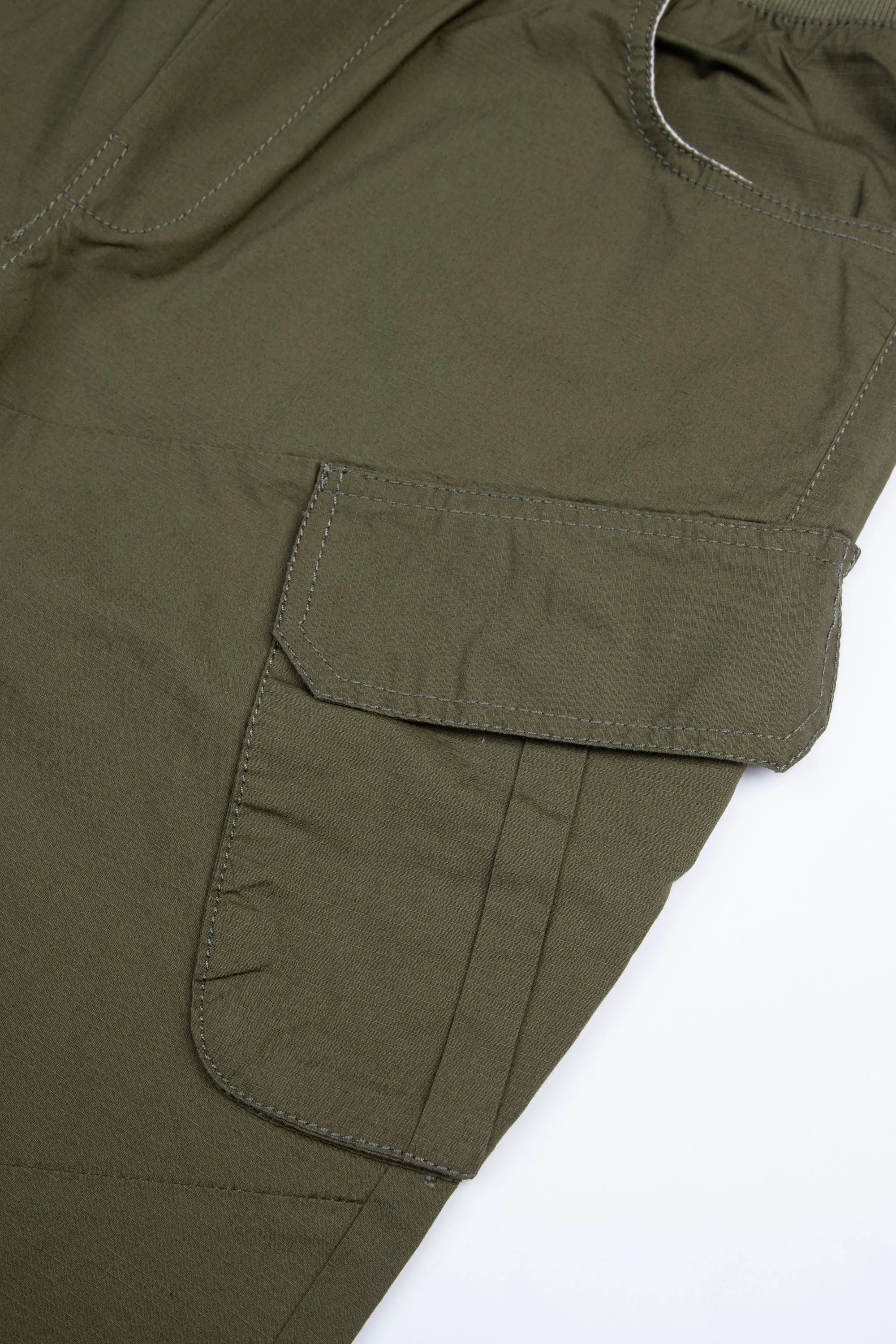 Green Cotton Trouser