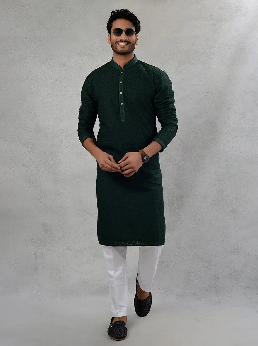Green Kurta Pajama | TULA
