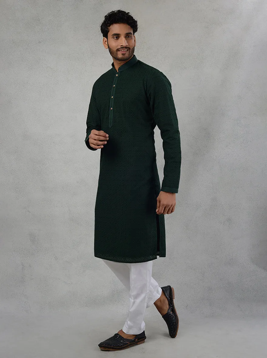 Green Kurta Pajama | TULA