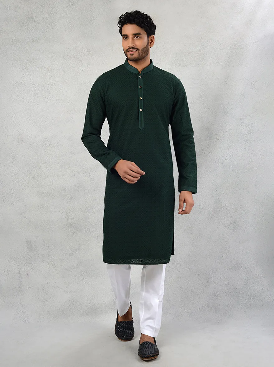 Green Kurta Pajama | TULA