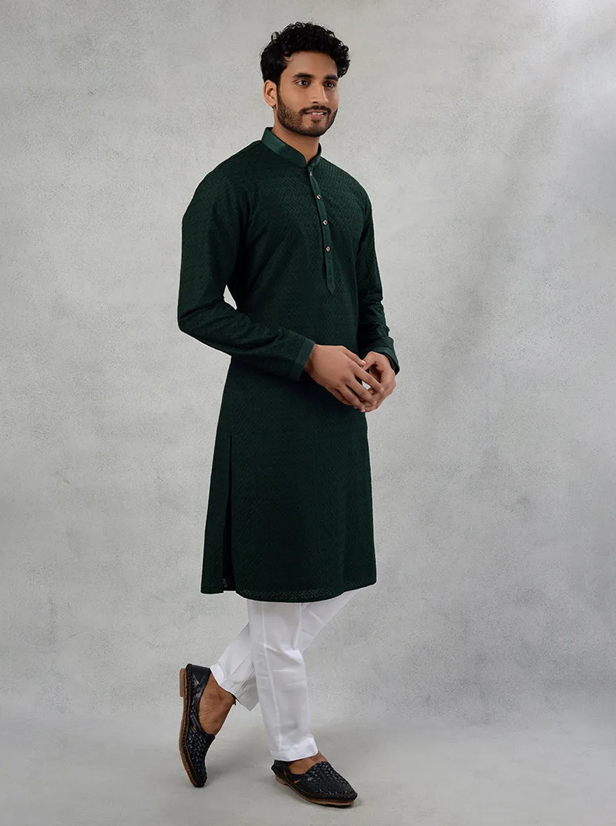 Green Kurta Pajama | TULA