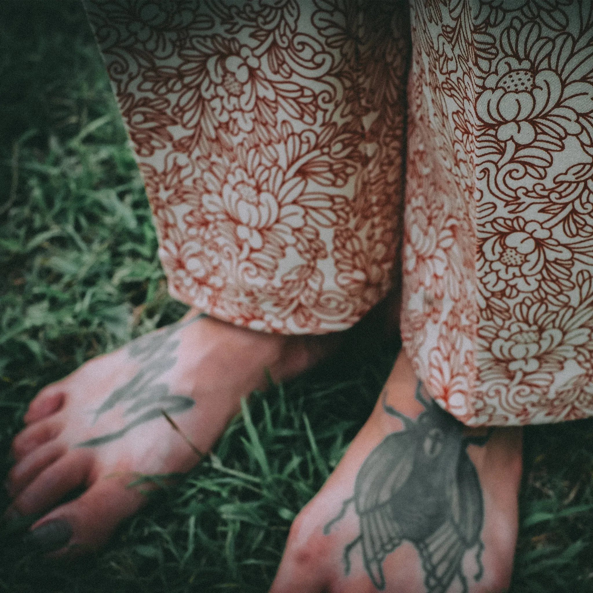 GUY LE TATOOER X LOCO MOSQUITO "THE NEW SUN" WOMENS TROUSERS