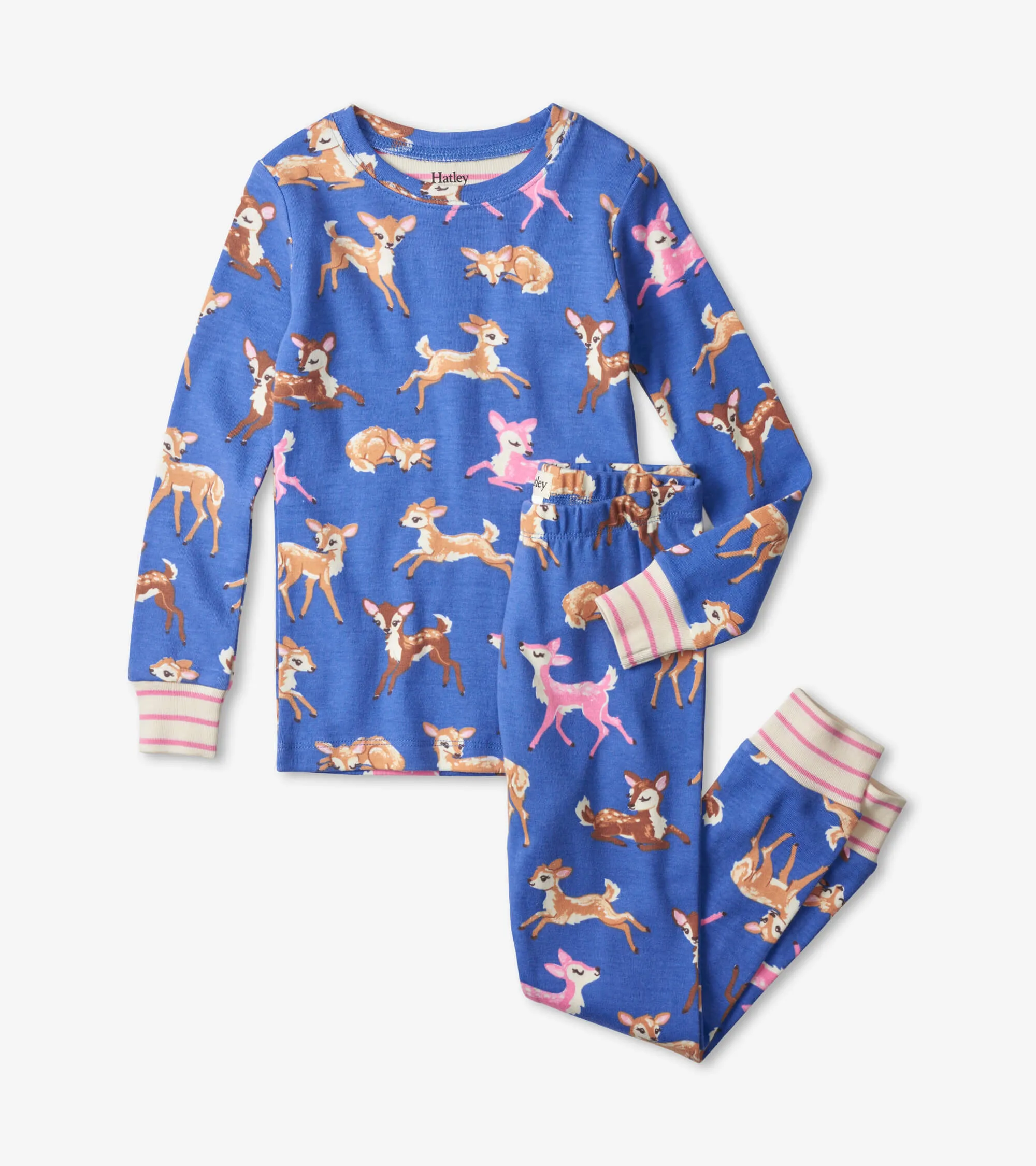 Hatley Sweet Fawn Organic Cotton Pyjamas