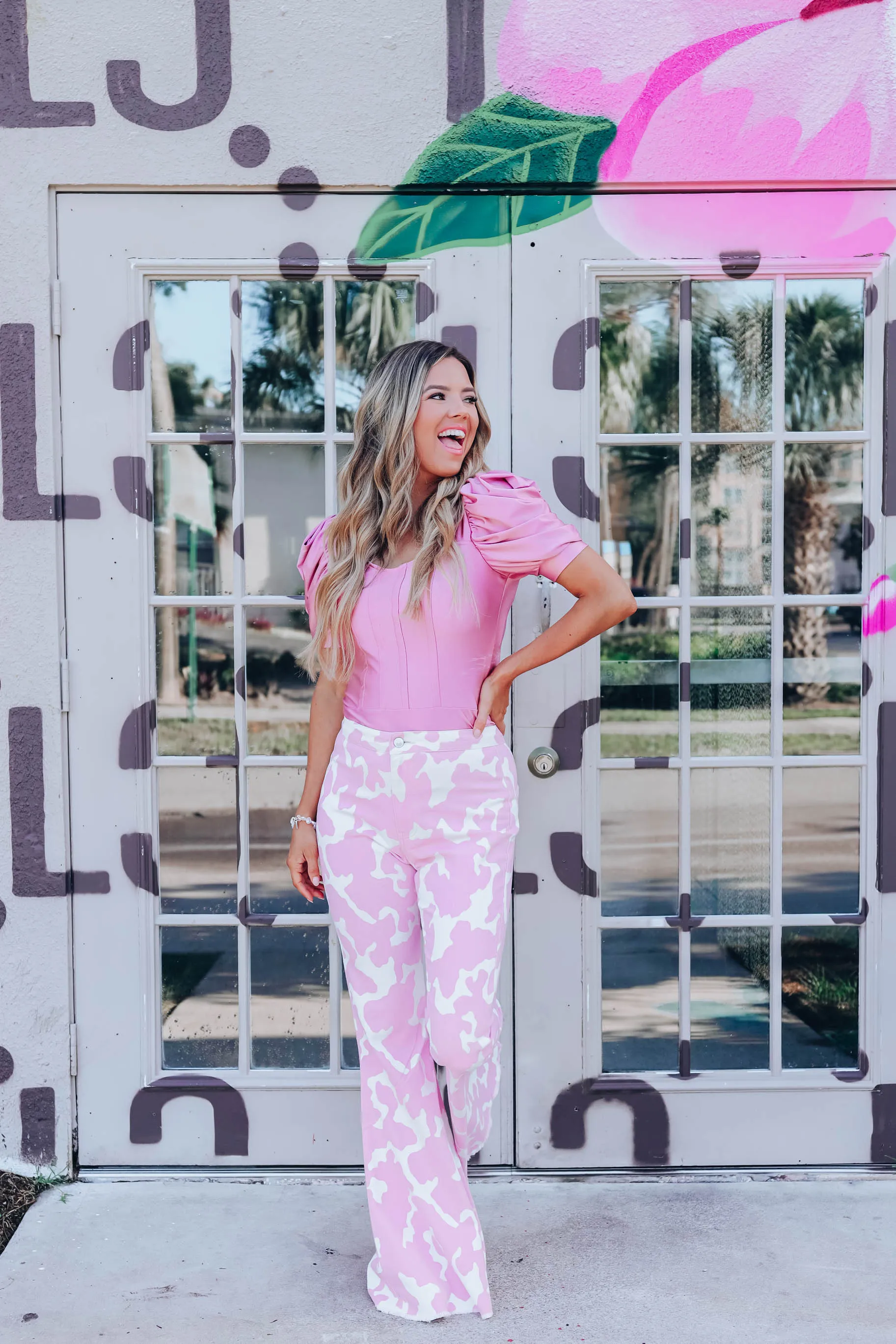 Hello Gorgeous Bodysuit - Mauve