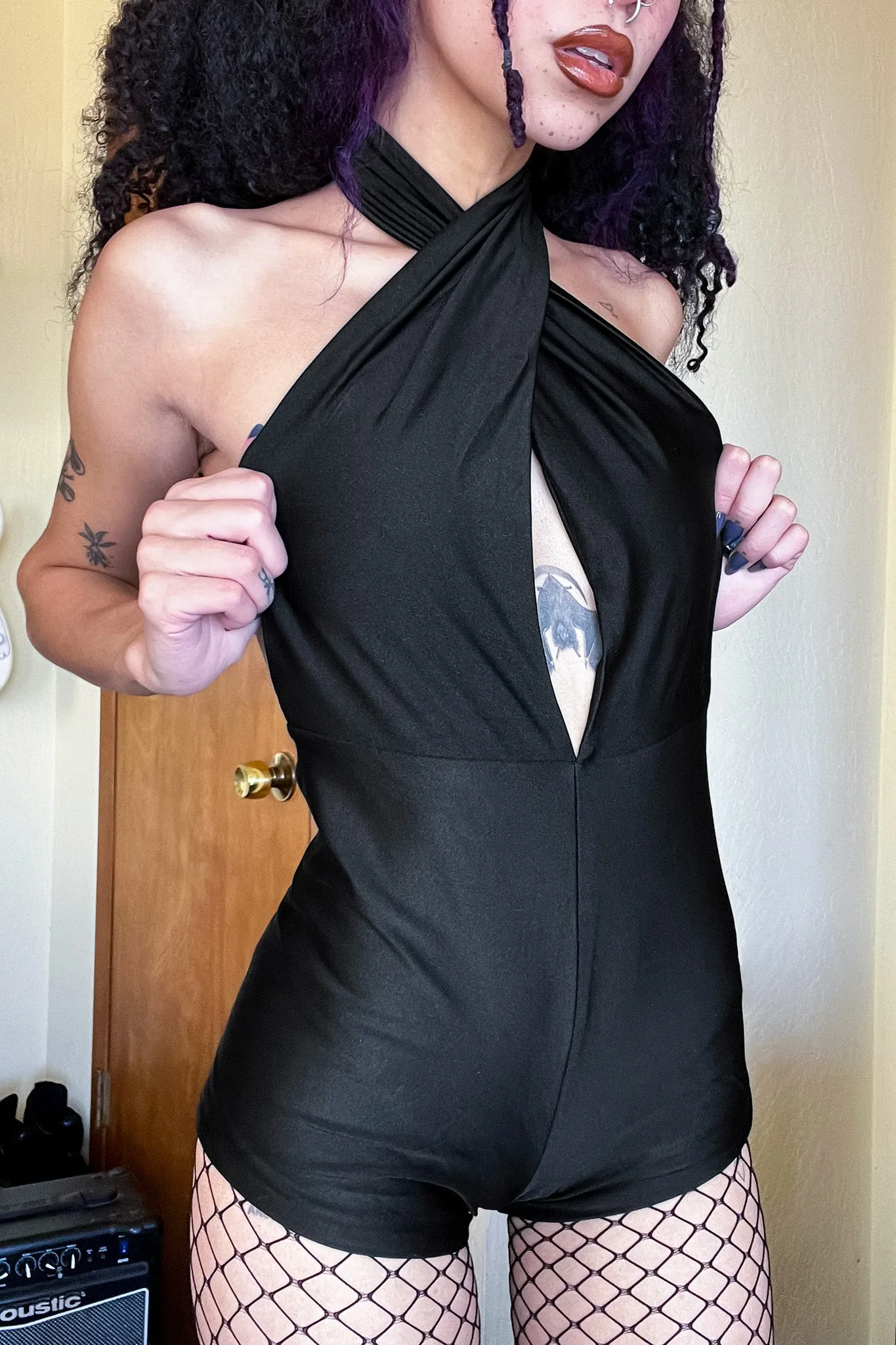 Hey Babe Wrap Romper