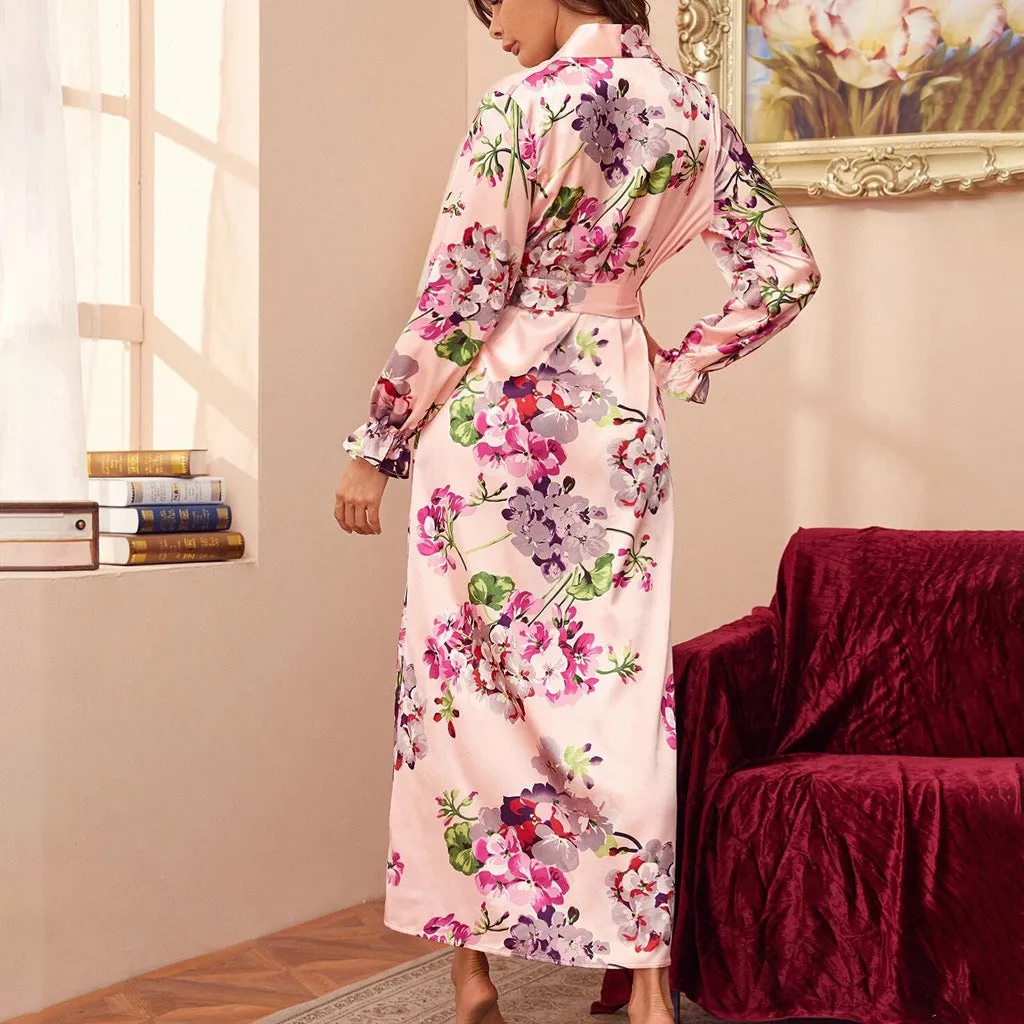 Imitated Silk Pajamas
