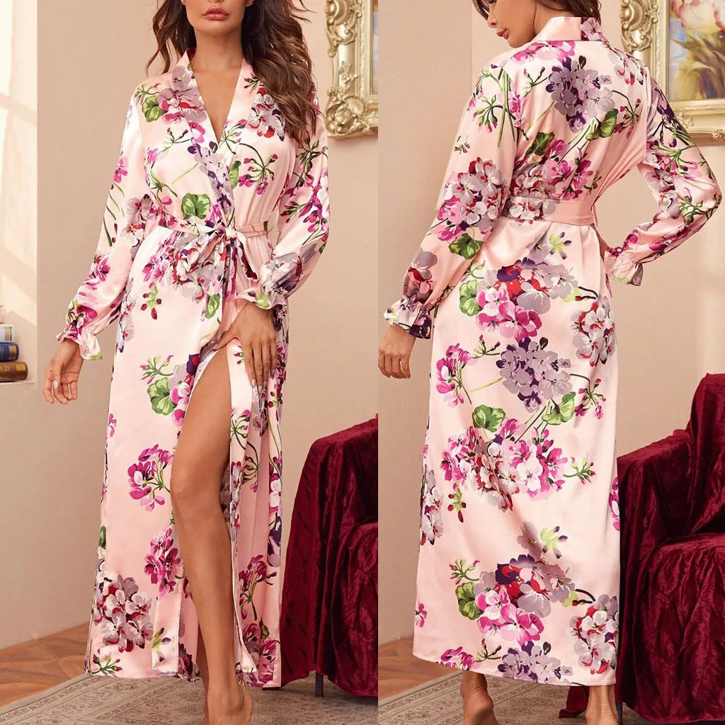Imitated Silk Pajamas